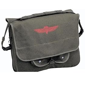  Stansport 1139 Paratrooper Shoulder Bag, Black