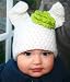 Crochet pattern Baby bunny hat beanie with flower includes...