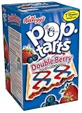 Kellogg's Pop-Tarts Frosted Double Berry, 14.1-Ounce, 8-Count Boxes (Pack of 12)