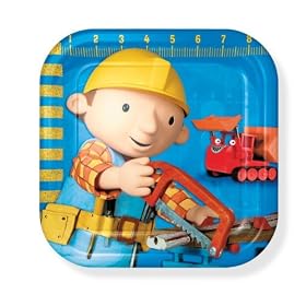 Bob the Builder - Party Supplies - Dessert Plates by Ty's Toy Box