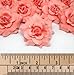 (100) Silk Orose Roses Flower Head - 1.75