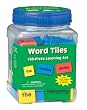 Eureka Tub Of Word Tiles, 160 Tiles in 3 3/4" x 5 1/2" x 3 3/4" Tub