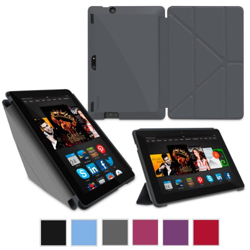 rooCASE Amazon Kindle Fire HDX 8.9 Case - (2014 Current Generation) Origami Slim Shell 8.9-Inch 8.9