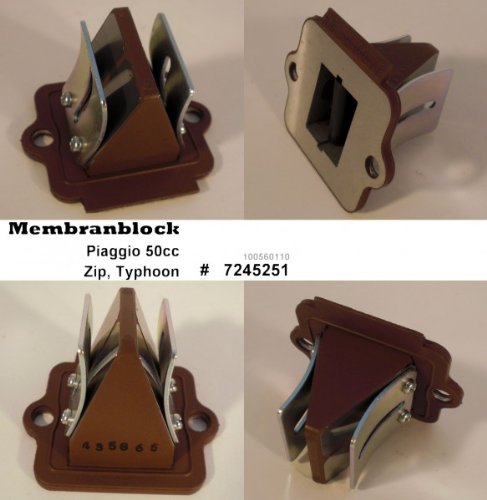 Membranblock für Roller Vespa LX 50