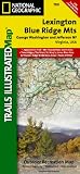 Lexington / Blue Ridge Mtns, G.W. & Jefferson National Forests (Trails Illustrated Map #789) (National Geographic Maps: Trails Illustrated)
