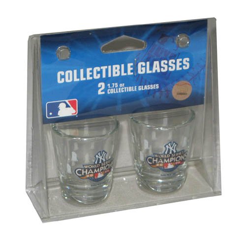 2009 World Series Champs - New York Yankees - 2 Shot Glasses