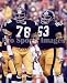 Dwight White and Ernie Holmes Pittsburgh Steelers 8x10 Photo