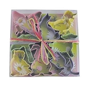 Eddingtons Cookie Cutter Set, 8 Piece, Spring Colour