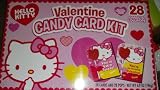 Hello Kitty Valentine Candy Card Kit 28 Cards & Lollipops