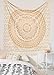 Madhu International Exclusive Launched Queen Gold Ombre Mandala Tapestry By, Bohemian Mandala Tapestries, Boho Wall Tapestries
