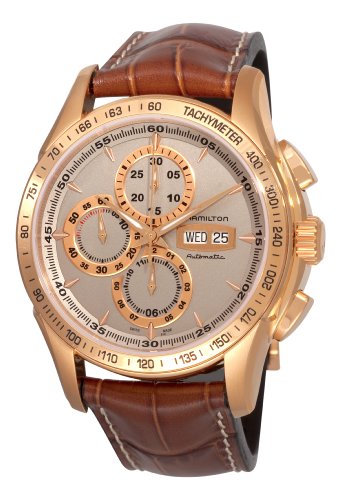 Hamilton Men s H32836551 Lord Hamilton Pink Gold Chronograph Watch