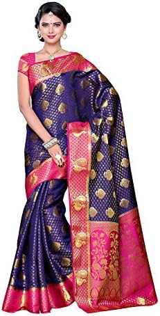 PRIYA FABS PARTY WEAR SAREE BOLLYWOOD BRIDAL KANCHEEPURAM SILK SARI 1010