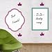 Dry Erase Poster Decal Set