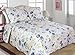 ALL FOR YOU 3pc Reversible Bedspread, Coverlet, Quilt Set-Full/Queen Size 86