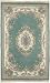 Home Weavers Avalon Teal 7.6 x 9.6 Oval Rug, Teal