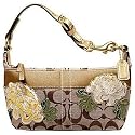 Coach Signature Stripe Floral