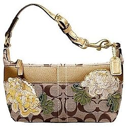 Coach Signature Stripe Floral