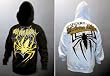 SINISTER ANDERSON SILVA "UFC 77 SPIDER" HOODED SWEATSHIRT SIZE MEDIUM
