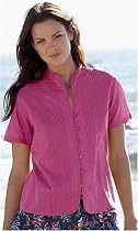 Penny Plain - Pin Tucked Voile Blouse