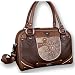 Chestnut Brown Leather - Silver Creations - Handbag 1-compartment