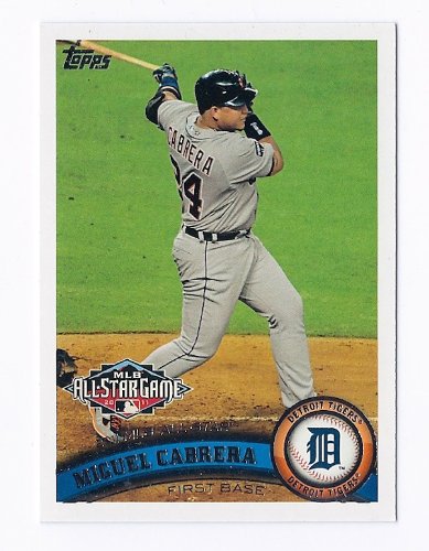 2011 Topps Update #230 Miguel Cabrera Detroit Tigers Baseball Card