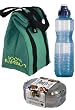 Bamboo Lunch Bag 1 Stainless Steel Lunch Box 1 BPA Free Water Bottle