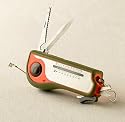 Ultimate Fishing Tool with Weight Scale, Hook Remover, Tape Measure, Scaling Knife, Gutting Knife, Scissors, LED White Light, Bottle Opener and Foldable Stand