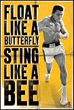 Muhammad Ali-Float Like a Butterfly, Sports Poster Print, 24 by 36-Inch