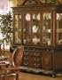China Cabinet Buffet Hutch - Medium Brown Finish