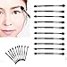 Elevin(TM) 10Pcs Makeup Double-end Eye Shadow Eyeliner Brush Sponge Applicator Tool
