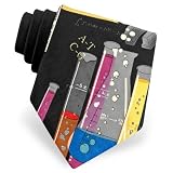 Labratory by Wild Ties black polyester ties