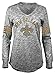 NFL Women's Space Dye Long Sleeve V-Neck Tee