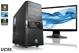 VCM Mimas Desktop-PC (Intel Core 2 Quad Q9505 2.83GHz, 4GB RAM, 1TB HDD, Nvidia 9800GT, DVD, Vista Ultimate) mit 55,9 cm (22 Zoll) Monitor