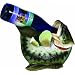 Rivers Edge Wine Bottle Holder, Realistic Bass Fish