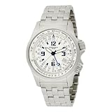 Torgoen Swiss Men's T06203 Pilot Computer E6B Dual Time Zone Stainless Steel Watch