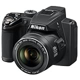 Nikon COOLPIX P500 12.1 CMOS Digital Camera with 36x NIKKOR Wide-Angle Optical Zoom Lens and Full HD 1080p Video (Black)