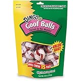 Dingo Goofballs Chicken & Rawhide Chews, Small, 15-Count