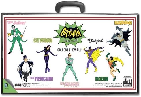 Batman Full Body Comic Art Action Figure Carrying Case for 8 Inch Figures
