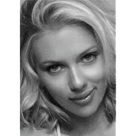 SCARLETT JOHANSSON - Original Art Print (LARGE A3 - Signed by the Artist) #js001