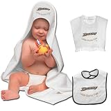 NHL McArthur Anaheim Ducks Toddler Baby Towel & Bibs Set