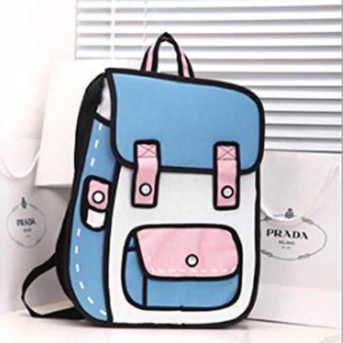 Cartoon-Design-PU-Leather-Crossbody-Handbag-Tote-Bags-Purse-F