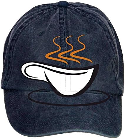 yonghui77 Unisex Hot Coffee Vector Baseball Cap Hats