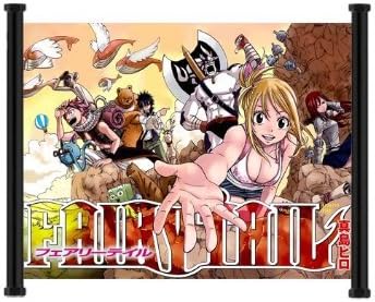 Fairy Tail Anime Fabric Wall Scroll Poster (16 x 22) Inches