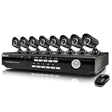Swann SWDVK-826008 8 Channel DVR w/ 8 Cameras