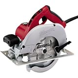 read full review Milwaukee 6391-21 15 Amp 7-1/4-Inch Circular Saw with Blade on Left