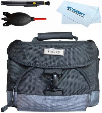 Canon EOS Rebel T5i Accessory Kit + Velsey Deluxe Gadget Bag + Giotto's Air Blower + Lens Pen Cleaning System + Cleaning Cloth