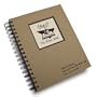 Guest, The Visitor's Journal - Kraft Hard Cover (prompts on every page, recycled paper, read more...)
