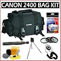 Canon 2400 SLR Gadget Bag for EOS SLR Cameras + Photography Accessory Kit