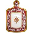Le Cadeaux Triple Weight Melamine Shaped Bread or Cheese Board