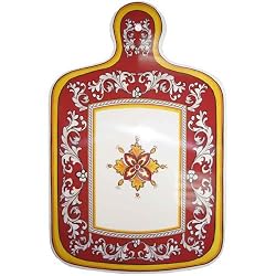Le Cadeaux Triple Weight Melamine Shaped Bread or Cheese Board